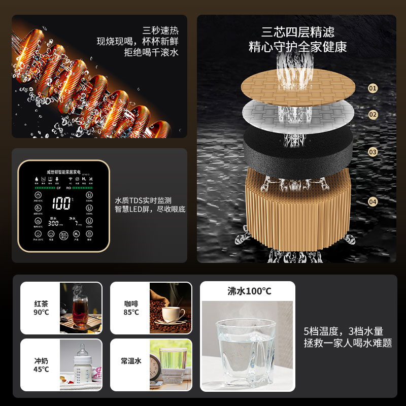 雅楠杉富氢水机高浓缩纳米溶氢技术